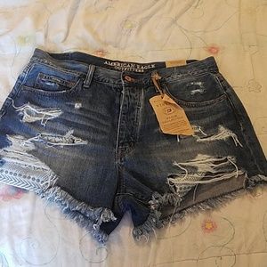 NWT American Eagle high rise shorts US12